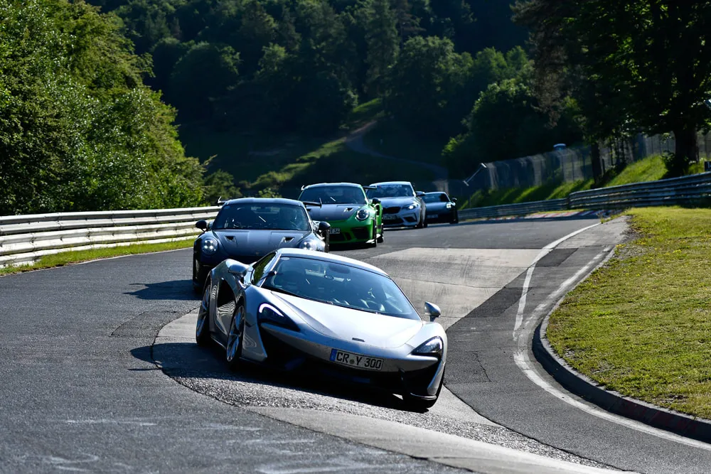 Sportfahrertraining auf der Nordschleife