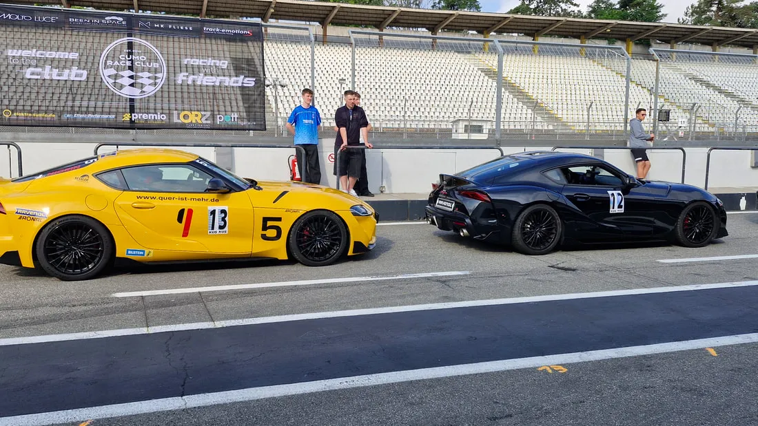 Toyota GR Supra + von quer ist mehr