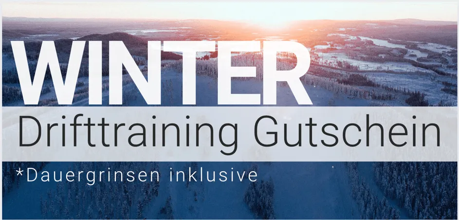 Gutschein Winter Drift Training