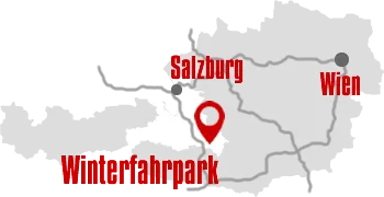 Übersichtsplan des Winterfahrparks Stegergut